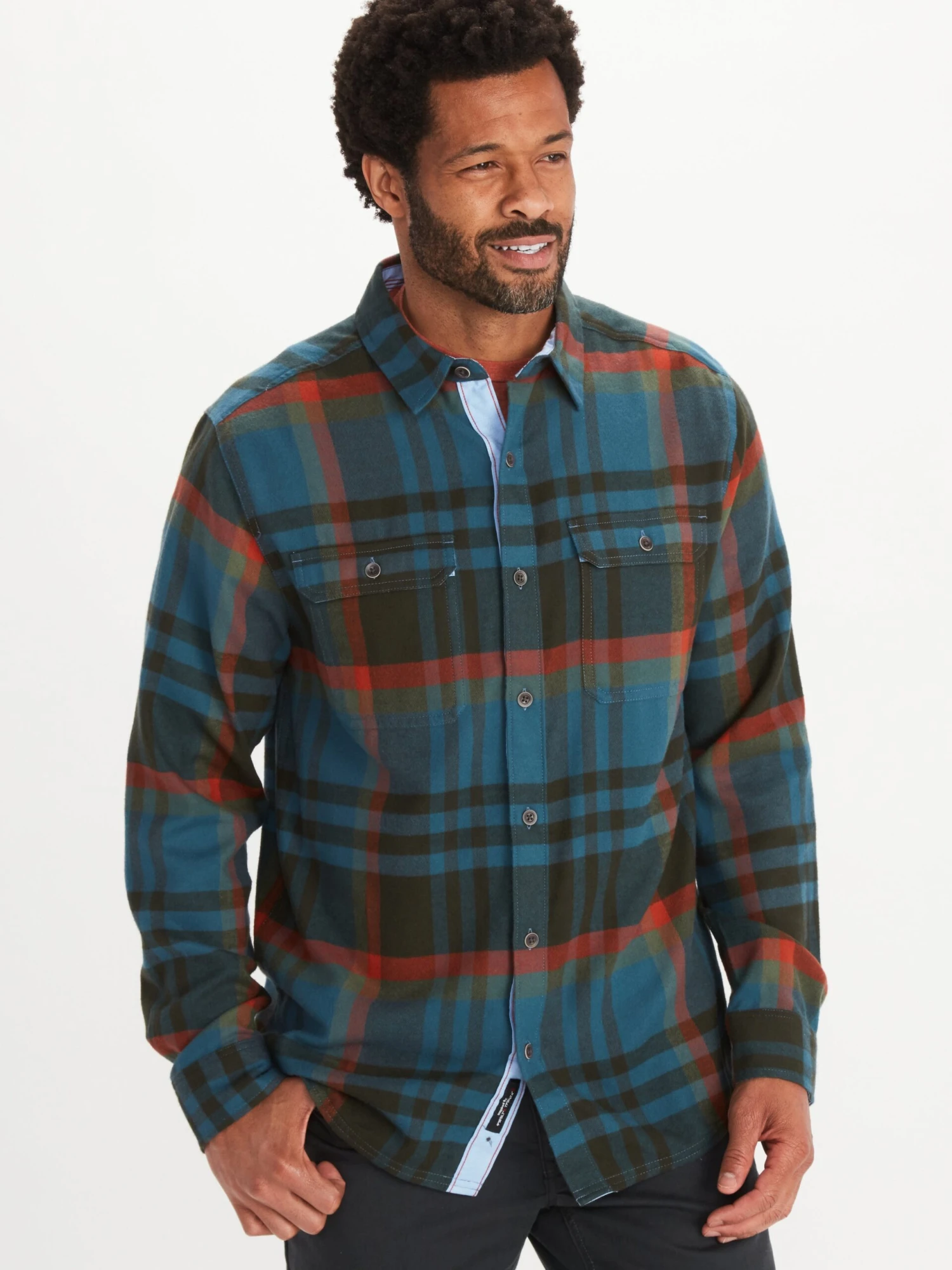 Marmot Del Norte Midweight Flannel LS 1 Marmot Del Norte Midweight Flannel LS