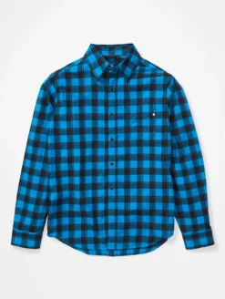 Marmot Bodega Lightweight Flannel LS -Marmot Sales Store 43310 3695MarmotMensBodegaLtWtFlannelLSClearBlue