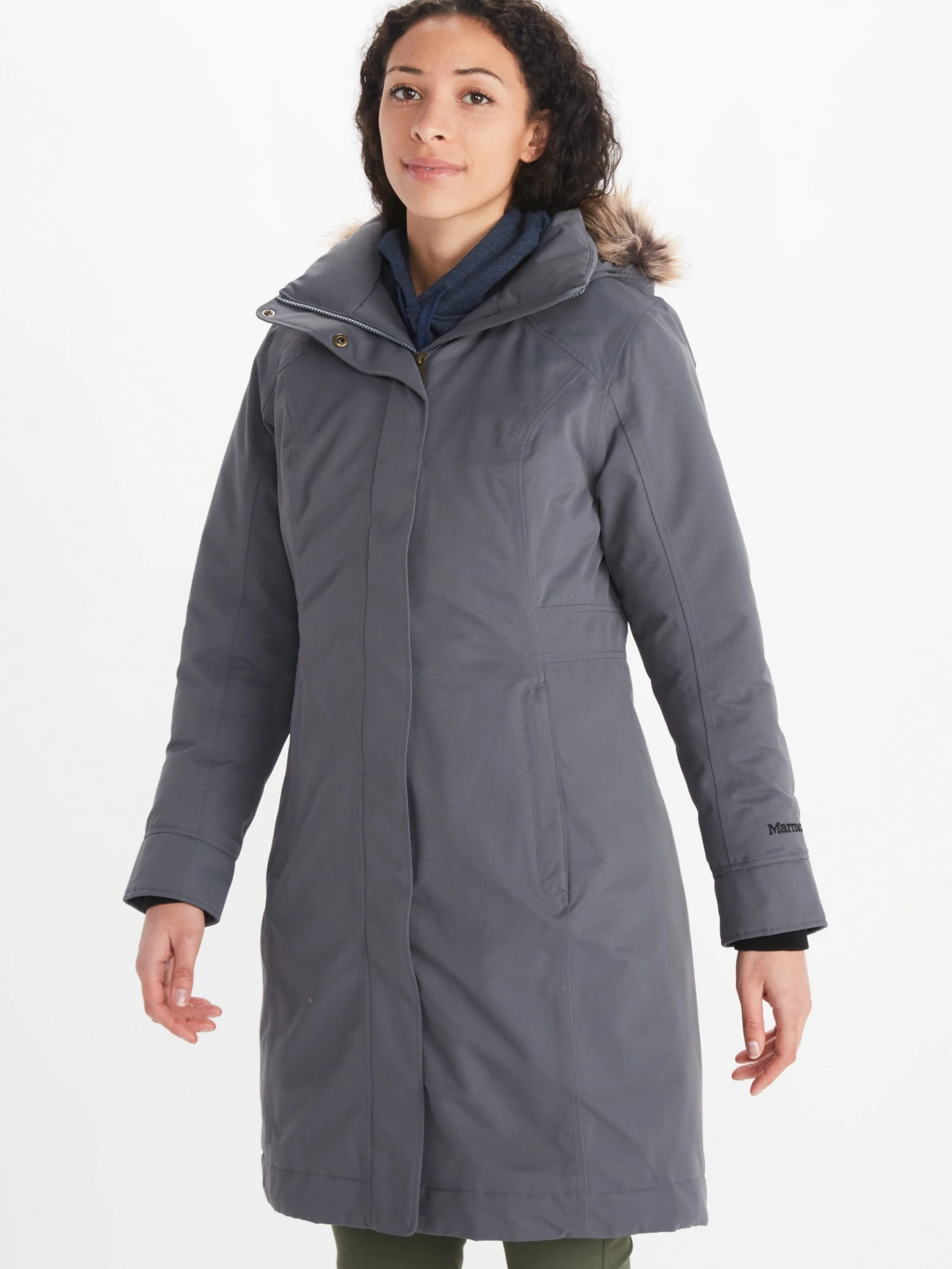 Marmot Wm's Chelsea Coat (Fur Collar) 3 Marmot Wm's Chelsea Coat (Fur Collar) - Image 3