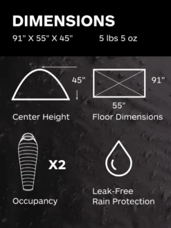 Marmot Catalyst 2P -Marmot Sales Store CatalystSpecSheet 1