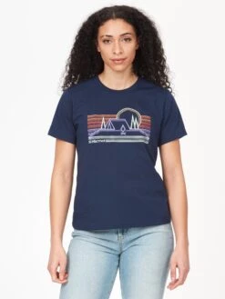 Marmot Wm's Bivouac Tee SS -Marmot Sales Store M14183 2975 S02