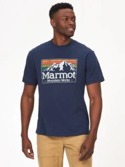Marmot Mountain Works Gradient Short-Sleeve T-Shirt -Marmot Sales Store M14823 2975 S02