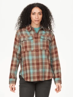 Marmot Wm's Fairfax Lightweight Boyfriend Flannel -Marmot Sales Store M14835 3637 S02