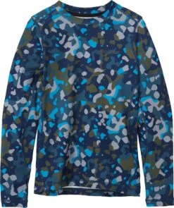 Marmot Midweight Harrier Crew Shirt - Kids|-|Chemise Mi-épaisse Harrier Crew - Enfant -Marmot Sales Store MAR 10480 7EArctic 20Navy 20Tech 20Camo