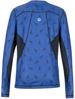 Marmot Midweight Harrier Crew Shirt - Kids|-|Chemise Mi-épaisse Harrier Crew - Enfant -Marmot Sales Store MAR 10480 7E 7EBack 20Nightfall 20Penguin