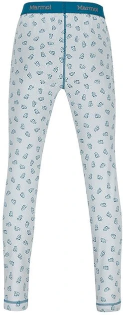 Marmot Midweight Harrier Tight - Kids|-|Collant Harrier Mi-épais - Enfant -Marmot Sales Store MAR 10490 7E 7EBack 20Moroccan 20Blue 20Ditzy 20Marmot