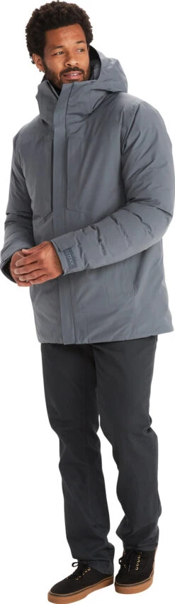 Marmot Tribeca Jacket - Men's|-|Veste Tribeca - Homme -Marmot Sales Store MAR 11230 7E 7EFront2 20Steel 20Onyx