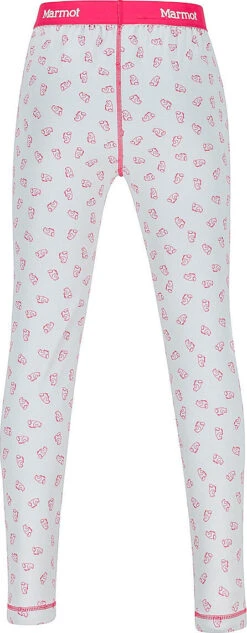 Marmot Midweight Meghan Tights - Girls|-|Collant Midweight Meghan - Fille -Marmot Sales Store MAR 12360 7E 7Eb 20Disco 20Pink 20Ditzy 20Marmot