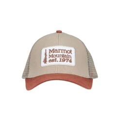 Marmot Retro Trucker Hat - Men's|-|Casquette Retro Trucker - Homme -Marmot Sales Store MAR 16410 7ELight 20Khaki 7EFront
