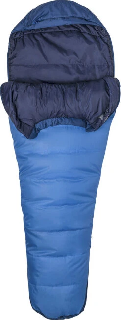 Marmot Trestles 15F/-9C Long X Wide Sleeping Bag|-|Sac De Couchage Synthétique Trestles 15F/-9C - Long Et Large -Marmot Sales Store MAR 23680 7ECobalt 20Blue 20 20Blue 20Night 7EOpen 20Detail
