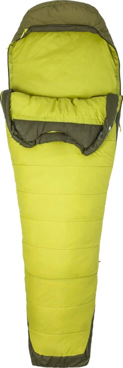 Marmot Trestles Elite 30F/-1C Long Sleeping Bag|-|Sac De Couchage Trestles Elite Long 30F/-1C -Marmot Sales Store MAR 23690 7ECitronelle 20 20Fir 20Green 7EOpen