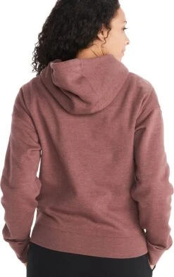 Marmot Coastal Hoody - Women's|-|Chandail à Capuchon Coastal - Femme -Marmot Sales Store MAR 33060 7E 7EBack 20Winestone 20Heather 20 20Rosewood 20Pink