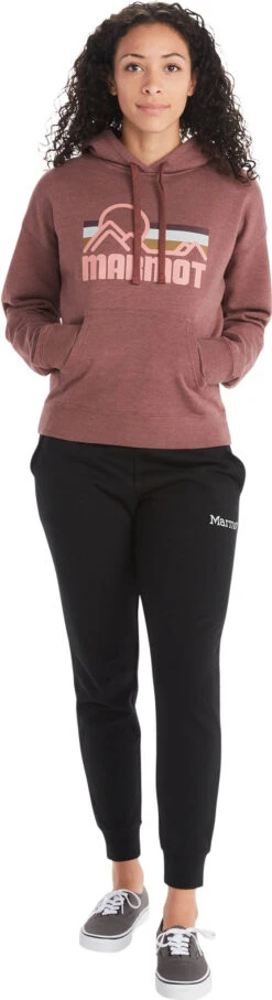 Marmot Coastal Hoody - Women's|-|Chandail à Capuchon Coastal - Femme -Marmot Sales Store MAR 33060 7E 7EStandard 20Outfit 20Winestone 20Heather 20 20Rosewood 20Pink