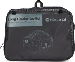Marmot Long Hauler Duffel Large|-|Sac De Paquetage Long Hauler Large -Marmot Sales Store MAR 36340 7E 7EDetail1 20Black