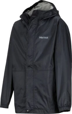 Marmot PreCip Eco Jacket - Kids|-|Manteau Léger PreCip Eco - Enfant -Marmot Sales Store MAR 41000 7EBlack 7Eside