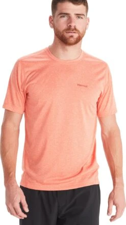 Marmot Conveyor Short Sleeve T-Shirt - Men's|-|T-shirt à Manches Courtes Conveyor - Homme -Marmot Sales Store MAR 41790 7ERed 20Sun 20Heather