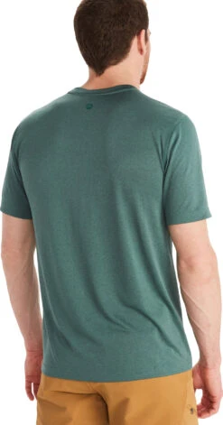 Marmot Conveyor Short Sleeve T-Shirt - Men's|-|T-shirt à Manches Courtes Conveyor - Homme -Marmot Sales Store MAR 41790 7E 7EBack 20Botanical 20Garden 20Heather