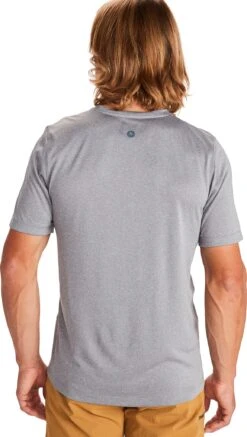 Marmot Conveyor Short Sleeve T-Shirt - Men's|-|T-shirt à Manches Courtes Conveyor - Homme -Marmot Sales Store MAR 41790 7E 7EBack 20Steel 20Onyx 20Heather