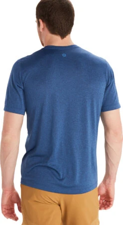 Marmot Conveyor Short Sleeve T-Shirt - Men's|-|T-shirt à Manches Courtes Conveyor - Homme -Marmot Sales Store MAR 41790 7E 7EBack 20Varsity 20Blue 20Heather