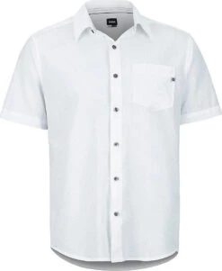 Marmot Aerobora Short Sleeve Shirt - Men's|-|Chemise à Manches Courtes Aerobora - Homme -Marmot Sales Store MAR 42100 7EWhite