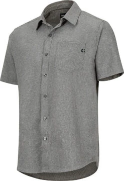 Marmot Aerobora Short Sleeve Shirt - Men's|-|Chemise à Manches Courtes Aerobora - Homme -Marmot Sales Store MAR 42100 7E 7EAngle 20Cinder