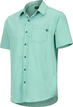 Marmot Aerobora Short Sleeve Shirt - Men's|-|Chemise à Manches Courtes Aerobora - Homme -Marmot Sales Store MAR 42100 7E 7Eside 20Pond 20Green