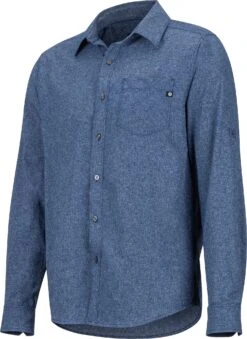 Marmot Aerobora Longsleeve - Men's|-|Chemise à Manches Longues Aerobora - Homme -Marmot Sales Store MAR 42110 7EArctic 20Navy 7Eside