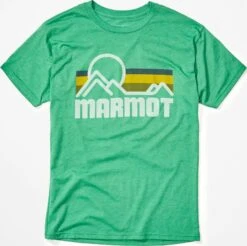 Marmot Coastal Tee - Men's|-|T-shirt Marmot Coastal - Homme -Marmot Sales Store MAR 42430 7EGreen 20Heather