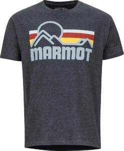 Marmot Coastal Tee - Men's|-|T-shirt Marmot Coastal - Homme -Marmot Sales Store MAR 42430 7ENew 20Charcoal 20Heather