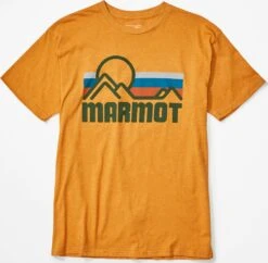 Marmot Coastal Tee - Men's|-|T-shirt Marmot Coastal - Homme -Marmot Sales Store MAR 42430 7ETrue 20Aztec 20 20Gold 20Heather