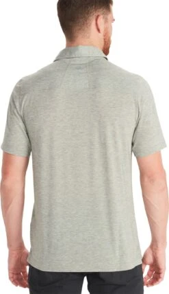 Marmot Wallace Short Sleeve Polo - Men's|-|Polo Wallace - Homme -Marmot Sales Store MAR 43520 7E 7EBack 20Nori 20Heather