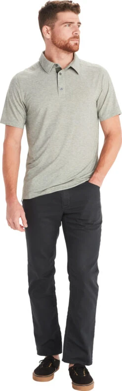 Marmot Wallace Short Sleeve Polo - Men's|-|Polo Wallace - Homme -Marmot Sales Store MAR 43520 7E 7EStandard 20Outfit 20Nori 20Heather