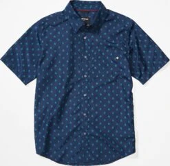 Marmot Lykken Shortsleeve - Men's|-|Chemise à Manches Courtes Lykken - Homme -Marmot Sales Store MAR 44060 7EArctic 20Navy 20 20Arrows