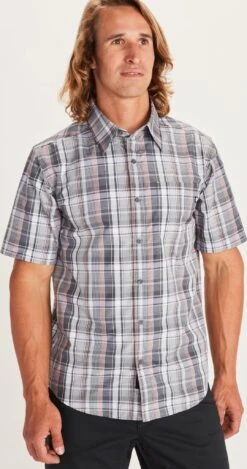 Marmot Lykken Shortsleeve - Men's|-|Chemise à Manches Courtes Lykken - Homme -Marmot Sales Store MAR 44060 7E 7EFront 20Sleet