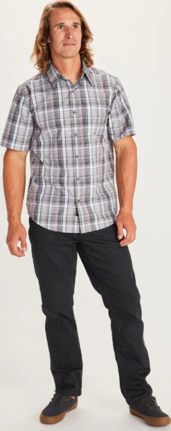 Marmot Lykken Shortsleeve - Men's|-|Chemise à Manches Courtes Lykken - Homme -Marmot Sales Store MAR 44060 7E 7EModel 20Sleet
