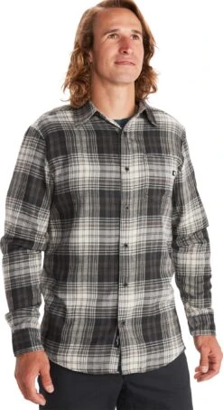 Marmot Fairfax Midweight Flannel Long Sleeve Shirt - Men's|-|Chemise à Manches Longues En Flanelle Fairfax - Homme 37 Marmot Fairfax Midweight Flannel Long Sleeve Shirt - Men's|-|Chemise à Manches Longues En Flanelle Fairfax - Homme -Marmot Sales Store MAR 44550 7ESlate 20Grey