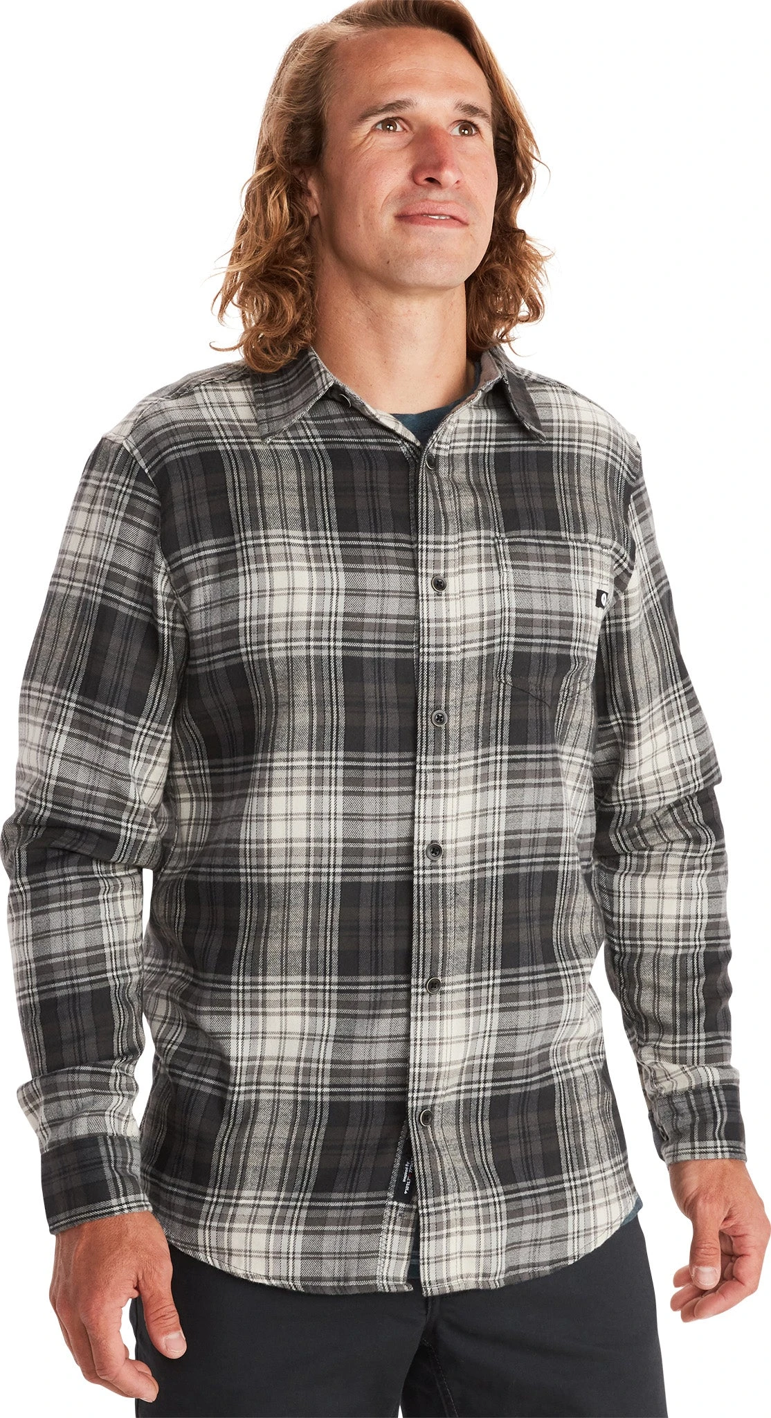 Marmot Fairfax Midweight Flannel Long Sleeve Shirt - Men's|-|Chemise à Manches Longues En Flanelle Fairfax - Homme 18 Marmot Fairfax Midweight Flannel Long Sleeve Shirt - Men's|-|Chemise à Manches Longues En Flanelle Fairfax - Homme - Image 18