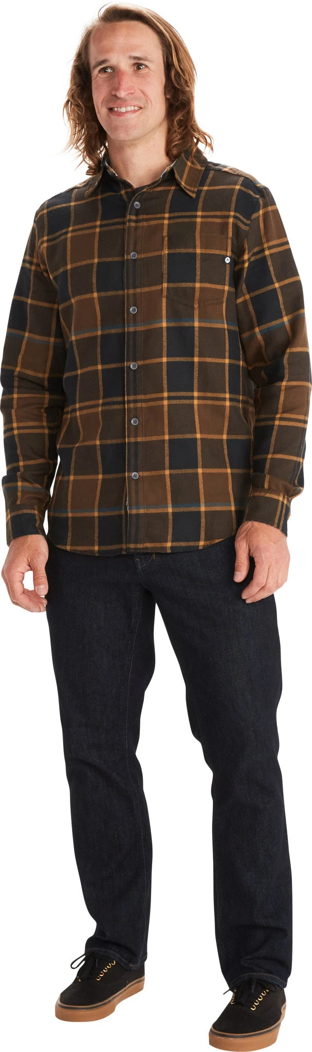 Marmot Fairfax Midweight Flannel Long Sleeve Shirt - Men's|-|Chemise à Manches Longues En Flanelle Fairfax - Homme 15 Marmot Fairfax Midweight Flannel Long Sleeve Shirt - Men's|-|Chemise à Manches Longues En Flanelle Fairfax - Homme - Image 15