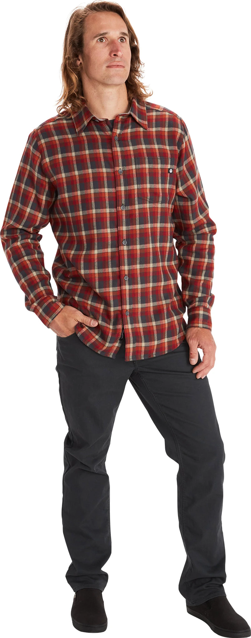 Marmot Fairfax Midweight Flannel Long Sleeve Shirt - Men's|-|Chemise à Manches Longues En Flanelle Fairfax - Homme 19 Marmot Fairfax Midweight Flannel Long Sleeve Shirt - Men's|-|Chemise à Manches Longues En Flanelle Fairfax - Homme - Image 19