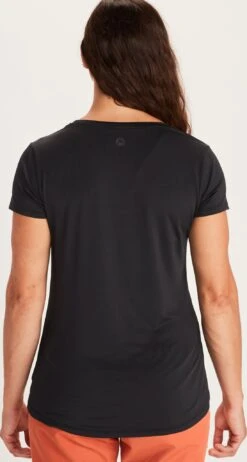 Marmot All Around Short Sleeve Tee - Women's|-|T-shirt à Manches Courtes All Around - Femme -Marmot Sales Store MAR 46450 7E 7EBack 20Black