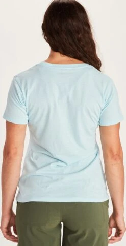 Marmot Arrow Short-Sleeve T-Shirt - Women's|-|T-shirt à Manches Courtes Arrow - Femme 10 Marmot Arrow Short-Sleeve T-Shirt - Women's|-|T-shirt à Manches Courtes Arrow - Femme -Marmot Sales Store MAR 46480 7E 7EBack 20Corydalis 20Blue 20Heather