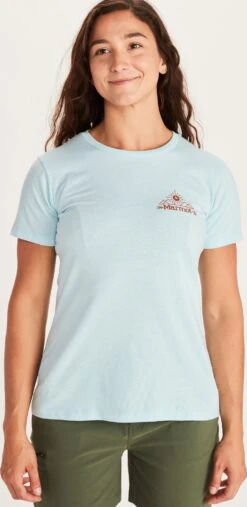 Marmot Arrow Short-Sleeve T-Shirt - Women's|-|T-shirt à Manches Courtes Arrow - Femme 11 Marmot Arrow Short-Sleeve T-Shirt - Women's|-|T-shirt à Manches Courtes Arrow - Femme -Marmot Sales Store MAR 46480 7E 7EFront 20Corydalis 20Blue 20Heather 2d53941a 5996 4fd4 bb38 63f2559435bb