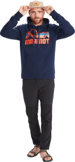Marmot Coastal Hoody - Men's|-|Chandail à Capuchon Coastal - Homme -Marmot Sales Store MAR 49360 7E 7EFront 20Arctic 20Navy