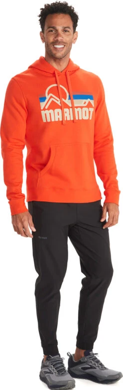 Marmot Coastal Hoody - Men's|-|Chandail à Capuchon Coastal - Homme -Marmot Sales Store MAR 49360 7E 7EFront 20Red 20Sun