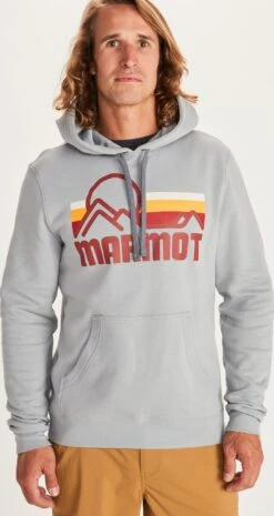Marmot Coastal Hoody - Men's|-|Chandail à Capuchon Coastal - Homme -Marmot Sales Store MAR 49360 7E 7EFront 20Steel 20Heather