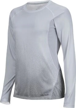 Marmot Crystal LS Shirt - Women's|-|Chandail à Manches Longues Crystal - Femme -Marmot Sales Store MAR 49630 7EWhite 20Fountain