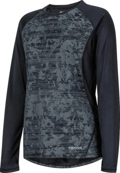 Marmot Crystal LS Shirt - Women's|-|Chandail à Manches Longues Crystal - Femme -Marmot Sales Store MAR 49630 7E 7Eside 20Black 20 20Mind 20Game
