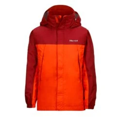 Marmot Boy's PreCip Hardshell Jacket|-|Coquille PreCip Garçons -Marmot Sales Store MAR 50900 7EMars 20Orange 20 20Brick