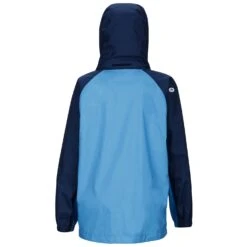 Marmot Boy's PreCip Hardshell Jacket|-|Coquille PreCip Garçons -Marmot Sales Store MAR 50900 7EMykonos 20Blue 20 20Arctic 20Navy 7EBack