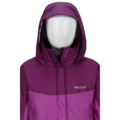 Marmot Girl's PreCip Jacket|-|Coquille PreCip Filles 29 Marmot Girl's PreCip Jacket|-|Coquille PreCip Filles -Marmot Sales Store MAR 55680 7ENeon 20Berry 20 20Grape 7EHood
